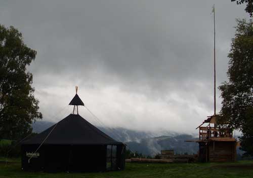 Jurte auf dem Emlischberg