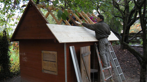 Gartenaktion in der Kindertagesstätte